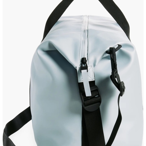 RAINS Hilo Waterproof Weekend Bag in Wind - Picture 2 of 4